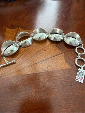 Brighton Mystic Moon Hammered Bracelet, NWT, Retails $138